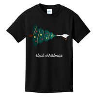 Funny Design Steal Ugly Christmas Goose For Fans Kids T-Shirt