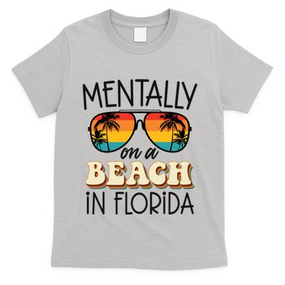 Florida Dreaming Snowbirdstally On A Beach In Florida T-Shirt