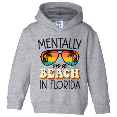Florida Dreaming Snowbirdstally On A Beach In Florida Toddler Hoodie