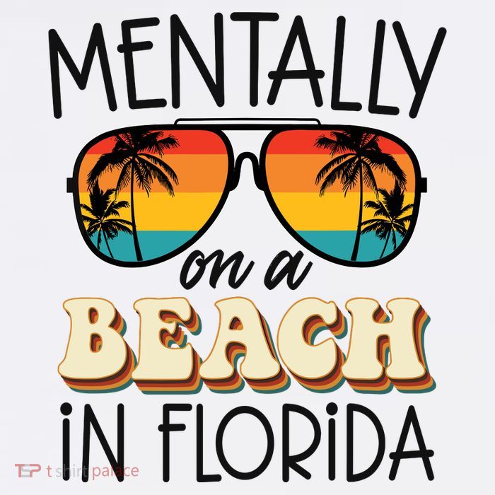 Florida Dreaming Snowbirdstally On A Beach In Florida Sustainable Bucket Hat