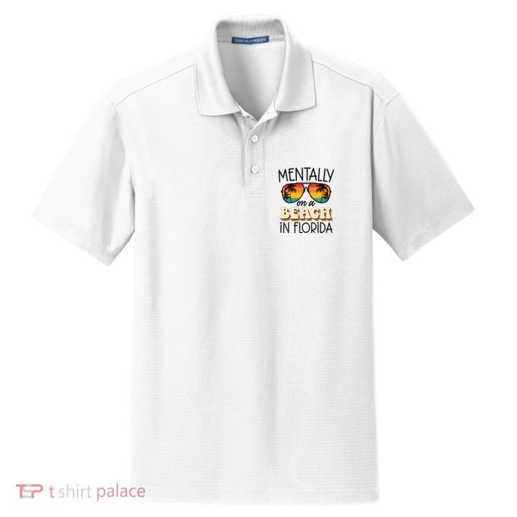Florida Dreaming Snowbirdstally On A Beach In Florida Dry Zone Grid Polo