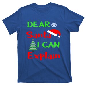 Funny Dear Santa I Can Explain Christmas Xmas Sweater Jumper Great Gift T-Shirt