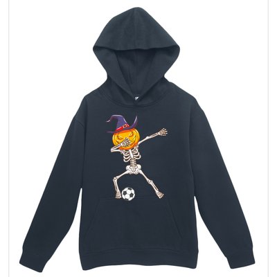 Funny Dabbing Skeleton Pumpkin Head Scary Witch Hat Soccer Urban Pullover Hoodie