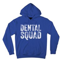 Funny Dental Squad Dentist Dental Vintage Distressed Gift Hoodie