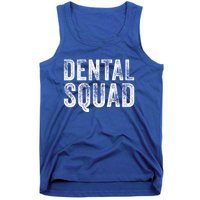 Funny Dental Squad Dentist Dental Vintage Distressed Gift Tank Top