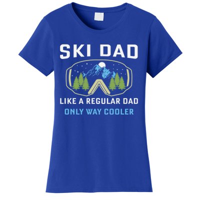 Father's Day Ski Dad Cool Proud Family Dad Gift Women's T-Shirt