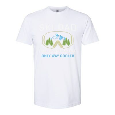 Father's Day Ski Dad Cool Proud Family Dad Gift Softstyle® CVC T-Shirt