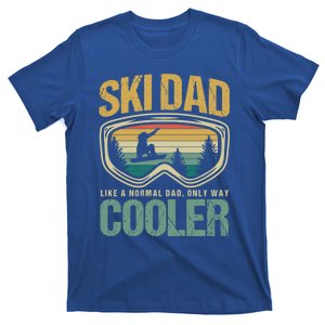 Father's Day Skier Ski Dad Like Normal Day Only Cooler Gift T-Shirt