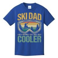 Father's Day Skier Ski Dad Like Normal Day Only Cooler Gift Kids T-Shirt