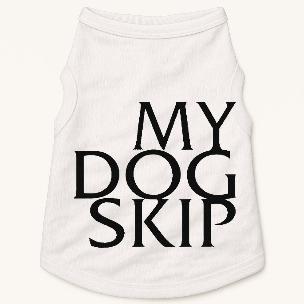 Funny Dog Saying My Dog Skip Doggie Tank