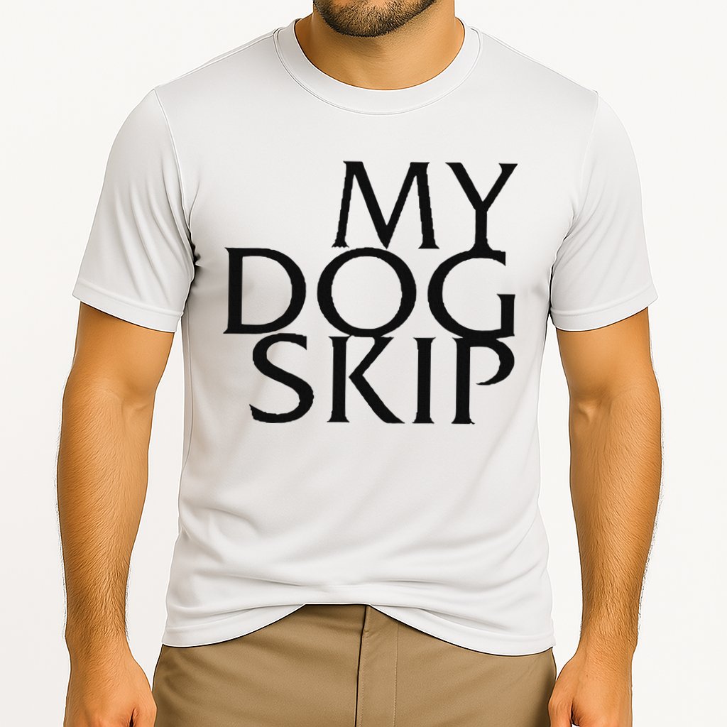 Funny Dog Saying My Dog Skip Performance Shirt