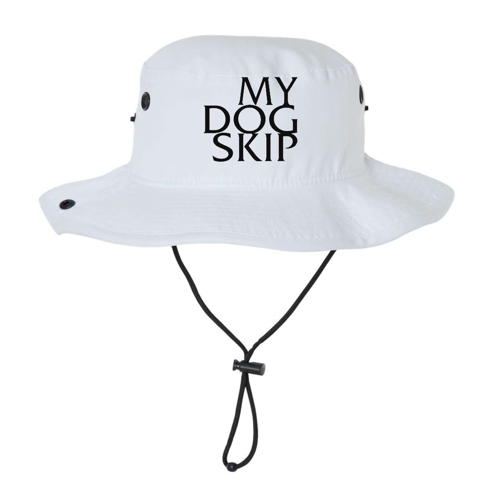 Funny Dog Saying My Dog Skip Bucket Hat