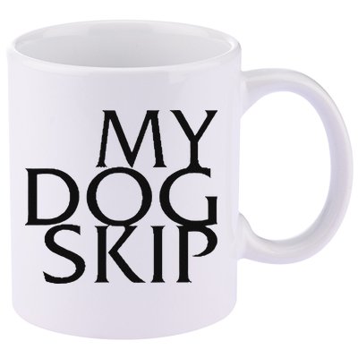 Funny Dog Saying My Dog Skip 11oz C Handle Ceramic Mug
