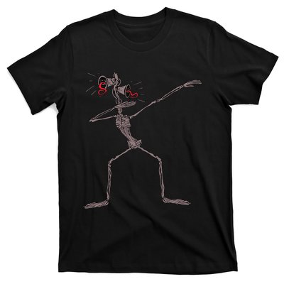 Funny dabbing Siren Head halloween meme gifts T-Shirt