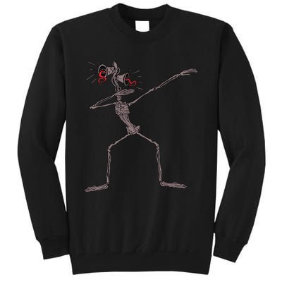 Funny dabbing Siren Head halloween meme gifts Tall Sweatshirt