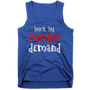 First Day School Funny Back By Popular Ded Quote Gift Tank Top