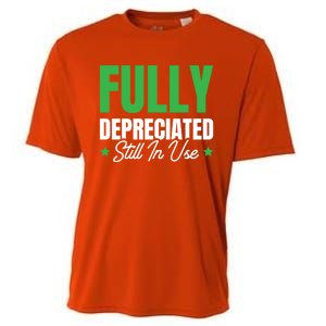 Fully Depreciated Still In Use Cute Gift Cooling Performance Crew T-Shirt