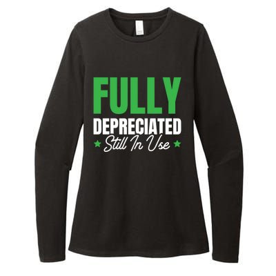 Fully Depreciated Still In Use Cute Gift Womens CVC Long Sleeve Shirt