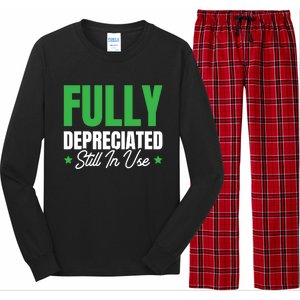 Fully Depreciated Still In Use Cute Gift Long Sleeve Pajama Set