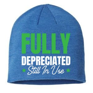 Fully Depreciated Still In Use Cute Gift Sustainable Beanie