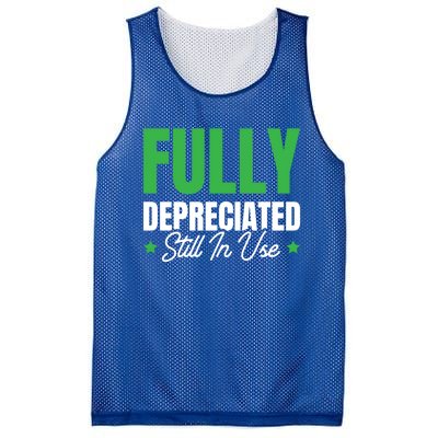 Fully Depreciated Still In Use Cute Gift Mesh Reversible Basketball Jersey Tank