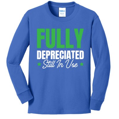 Fully Depreciated Still In Use Cute Gift Kids Long Sleeve Shirt