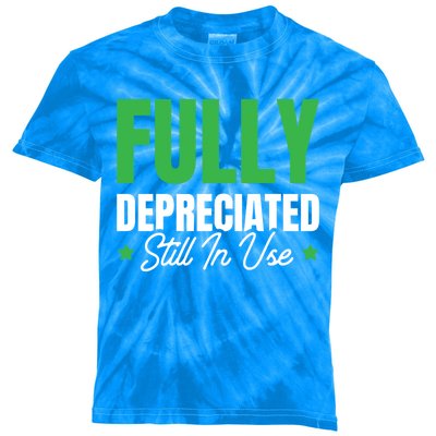 Fully Depreciated Still In Use Cute Gift Kids Tie-Dye T-Shirt