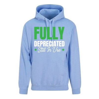 Fully Depreciated Still In Use Cute Gift Unisex Surf Hoodie