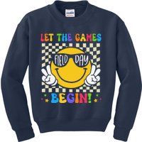 Field Day Shirts Let The Games Begin Teacher Kids Sweatshirt