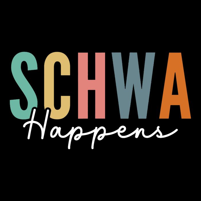 Funny Dyslexia Schwa Happens Speech Phonics Teacher Linguist Impact Tech Backpack