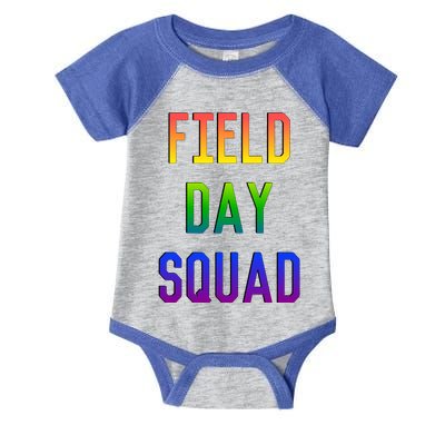 Field Day Squad Funny Gift Infant Baby Jersey Bodysuit