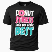 Funny Donut Stress Just Do Your Best School Testing Performance Shirt