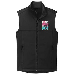 Funny Donut Stress Just Do Your Best School Testing Collective Smooth Fleece Vest