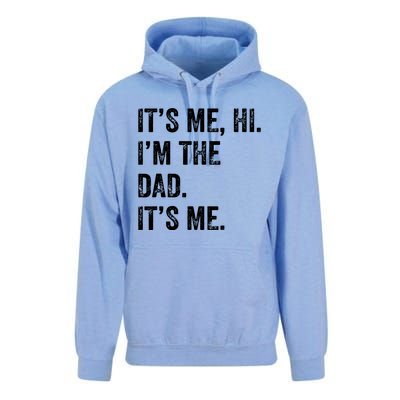 Fathers Day Shirts Funny Its Me Hi Im The Dad Its Me Unisex Surf Hoodie