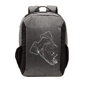 Funny Dog Schnauzer Vector Backpack