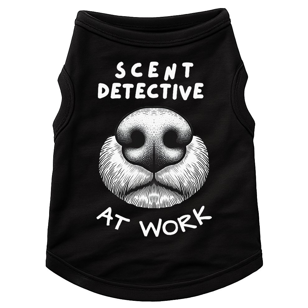 Fun Dog Scent Design Scent Detective At Work Doggie Tank