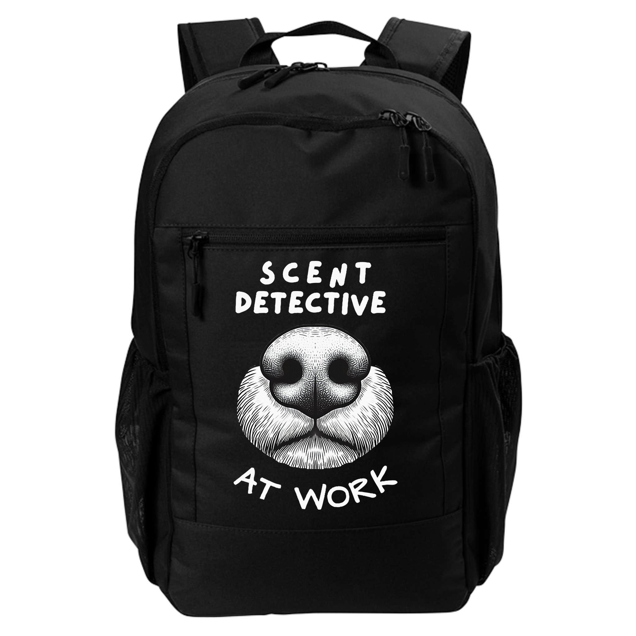 Fun Dog Scent Design Scent Detective At Work Backpack