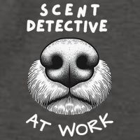 Fun Dog Scent Design Scent Detective At Work Vector Backpack