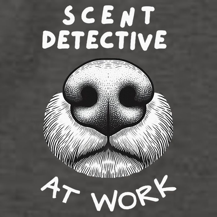 Fun Dog Scent Design Scent Detective At Work Vector Backpack