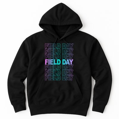 Field Day School Neon Retro Hoodie