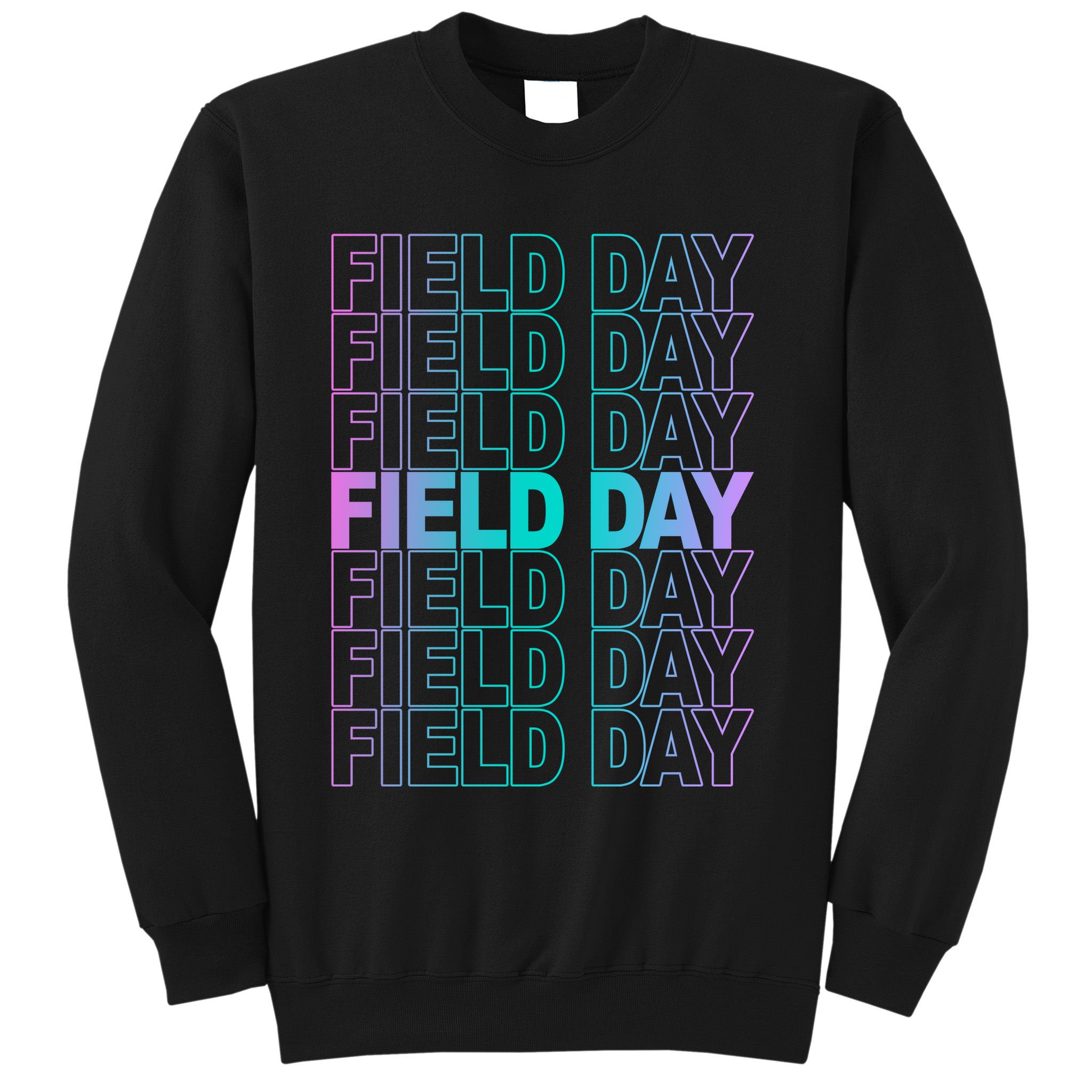 Field Day School Neon Retro Sweatshirt
