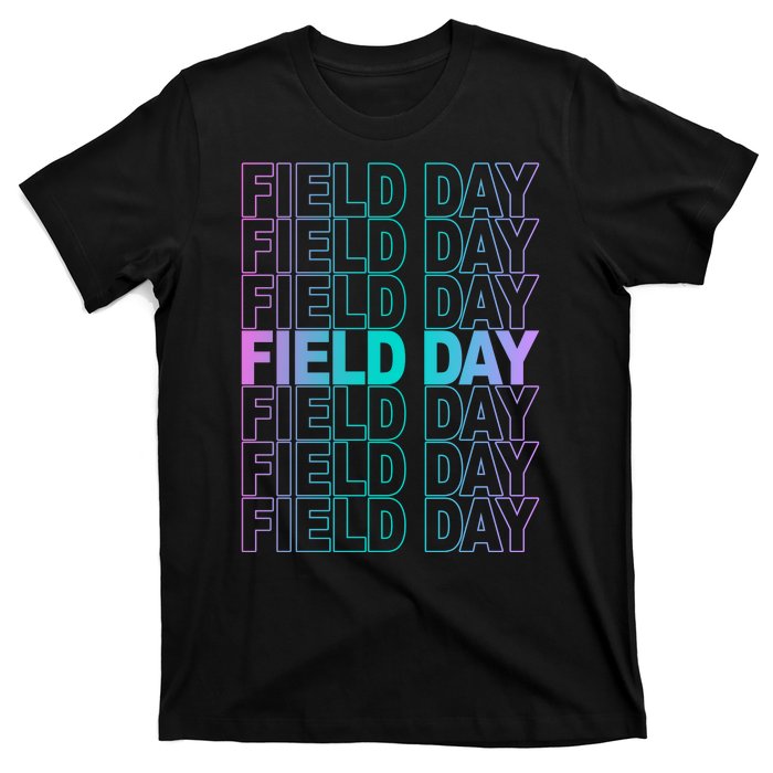 Field Day School Neon Retro T-Shirt