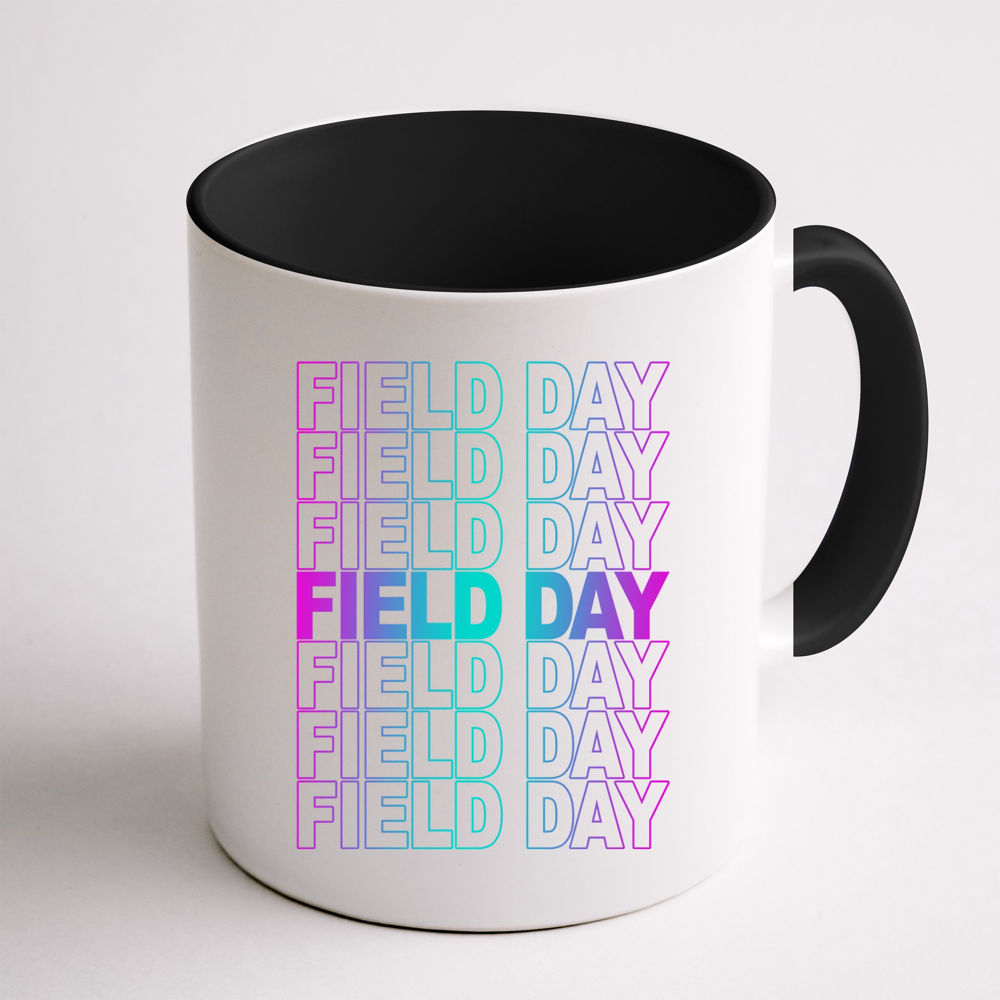 Field Day School Neon Retro Mug