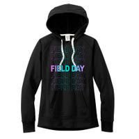 Field Day School Neon Retro Women's Fleece Hoodie