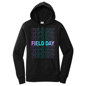 Field Day School Neon Retro Women's Pullover Hoodie