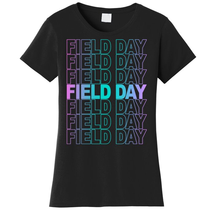 Field Day School Neon Retro Women's T-Shirt