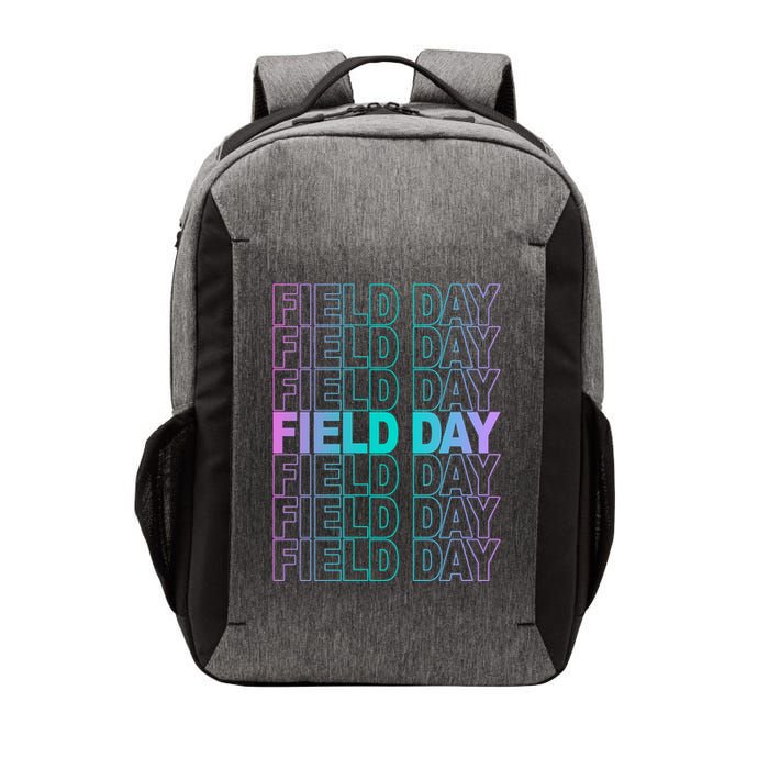 Field Day School Neon Retro Vector Backpack