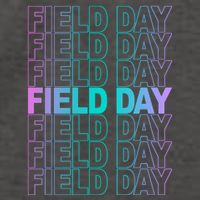 Field Day School Neon Retro Vector Backpack