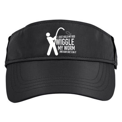 Fishing Dirty Sexual Humor Adult Drive Performance Visor