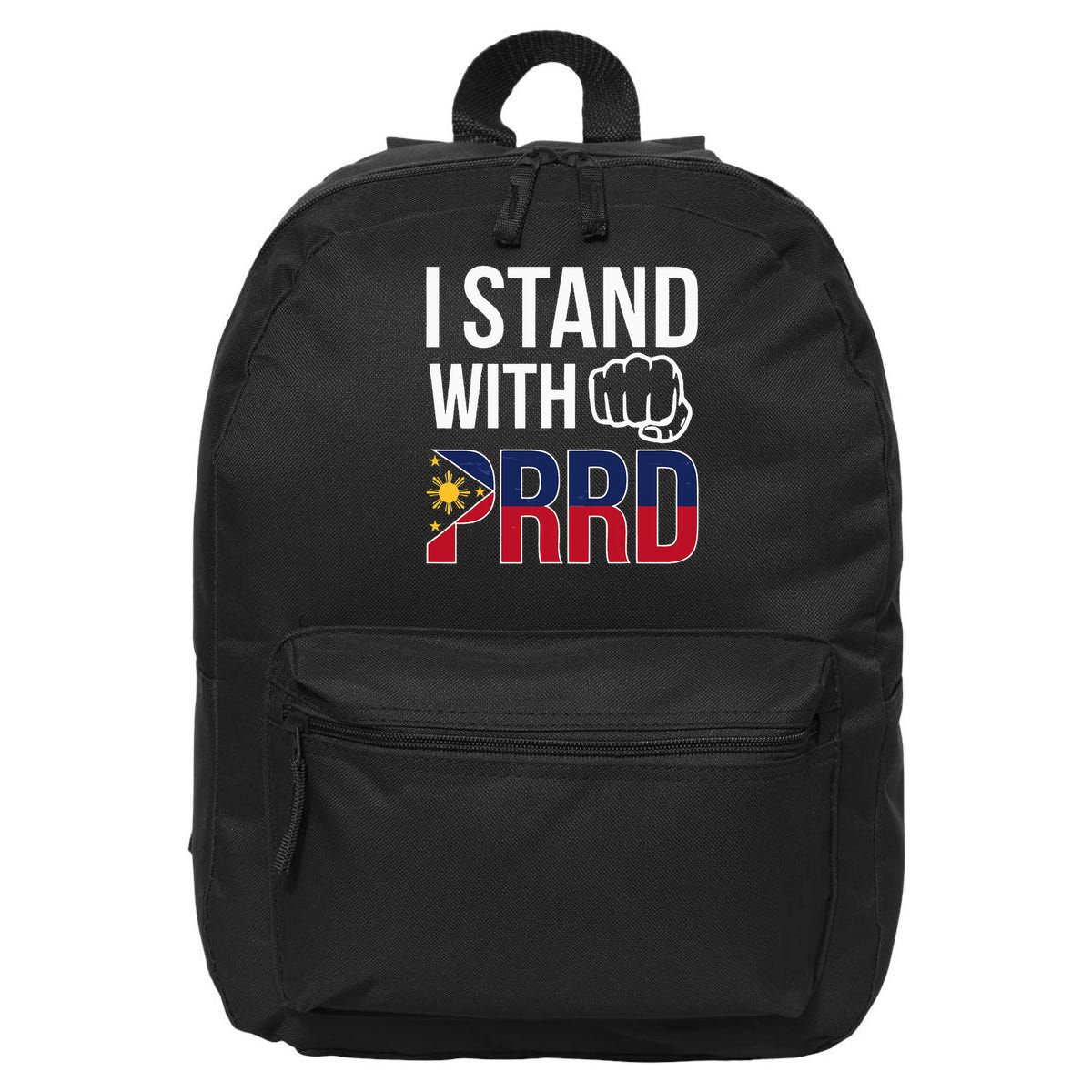 Free Duterte Supporter President Rodrigo Digong Duterte  16 in Basic Backpack